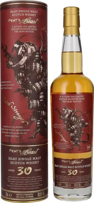 Produktbild von Peat's Beast 30 Years Old Islay Single Malt Limited Edition 50,6% Vol. 0,7l in Geschenkbox