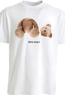 Obrázok produktu pre Palm Angels Broken Bear Pánske tričko – biele