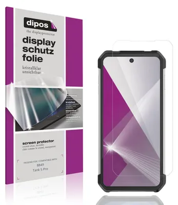 Immagine prodotto di 4x Pellicola Protettiva per 8849 Tank 5 Pro Protezione Schermo Claro Display dipos
