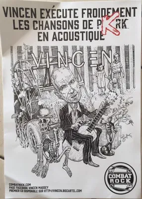 Image de PKRK - Vincen - PUNK - AFFICHE / POSTER - 30x40cm