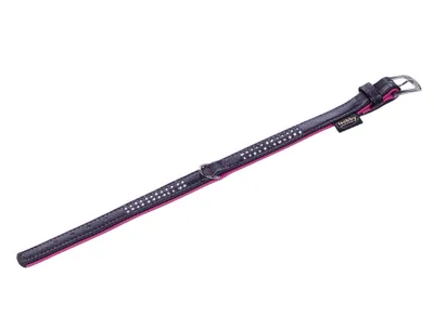 Produktbild von Nobby Pacific Deluxe, Hund, Standardkragen, Schwarz, Fuchsie, Einfarbig, S, 30 cm