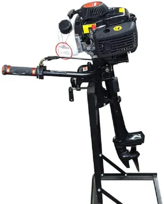 Zdjęcie produktu dla 4-suwowy silnik zaburtowy do łodzi silnik benzynowy 4HP 52CC układ chłodzenia powietrzem do nadmuchiwanej łodzi jacht wędkarski