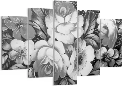 Produktbild von Bild auf Leinwand - Leinwandbild - Blume Blumenstrauß Blatt - 150x100cm - Wand Bild - Wanddeko - Leinwanddruck - Bilder - Kunstdruck - Wanddekoration - Leinwand bilder - Wandkunst - EA150x100-3896