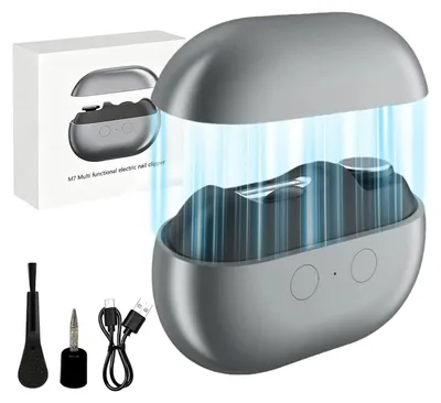 Image de Coupe-ongles électrique - Coupe-ongles pour les pieds automatique - Moteur silencieux - Coupe et lime - Rechargeable par USB-C - Idéal pour les personnes âgées et les enfants