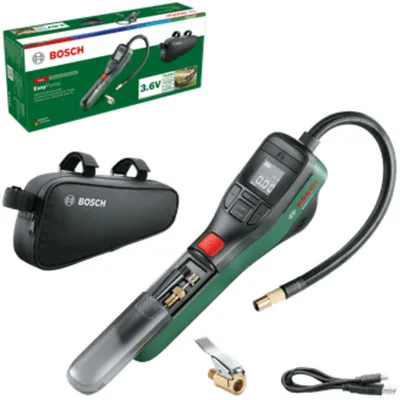 Image de Pompe à air comprimé 3.6V EasyPump + accessoires - BOSCH 0603947002