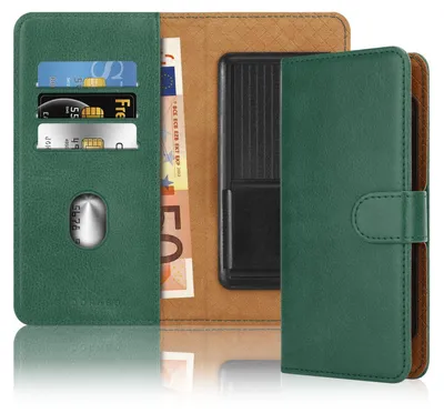 Image de Cadorabo Housse pour Xiaomi RedMi 3 Housse de téléphone portable en ARMEEGRIQUE avec compartiment pour carte, 360 degrés Housse de protection à rabat- Flip Case Book Cover Cuir synthétique Housse de téléphone portable