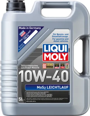 Produktbild von LIQUI MOLY Motoröl MoS2 Leichtlauf 10W-40 5 Liter & 1 Liter 6 Liter Motoröl Set