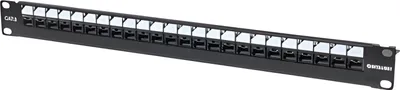 Immagine prodotto di INTELLINET Abschließbares 24Port 19" Cat6 Patchpanel UTP 1HE