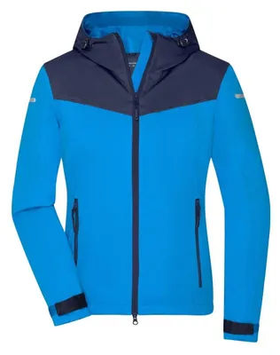 Image de James and Nicholson - Veste pour femmes - Allwetter LT2609 (M) (bleu marine/bleu vif)