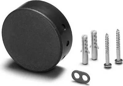 Produktbild von VOSS Deckenverteiler 68mm weiss 990121 2 Dübeln+2 Schrauben Hartplastik