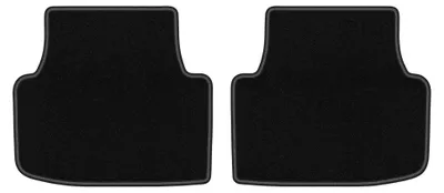 Image de Tapis arrière en moquette pour Cupra Formentor 2020- (SUV) – 2 pièces, noirs, sur mesure – Wielganizator LUX
