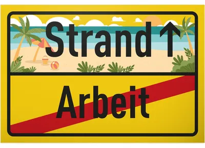 Produktbild von Strand-Arbeitsplatte aus Kunststoff, 30 x 20 cm, für Veranstaltungen
