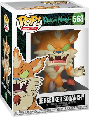 Produktbild von Rick and Morty - Berserker Squanchy 568 - Funko Pop! - Vinyl Figur