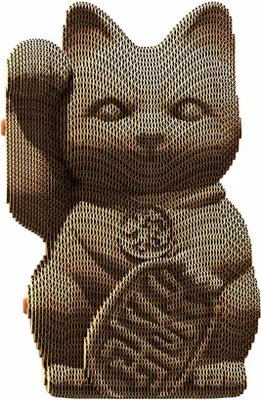 Obrázok produktu pre 3D puzzle, Lucky Cat, kartón, 93 dielikov