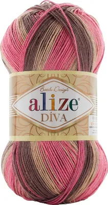 Produktbild von Alize Diva Batik 7829 Strickgarn
