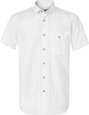 Produktbild von Trachtenhemd Halbarm BODO weiss Stockerpoint Kurzarmhemd Bodo weiss, XL