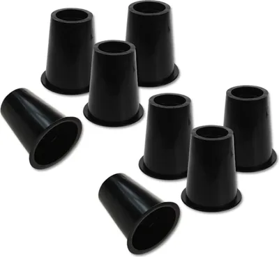 Produktbild von 8 x Bett Erhöhung 80 Kg pro Stck Möbelerhöhung für Schwingungsdämpfer Höher 13cm