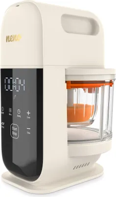 Image de Robot culinaire 4 en 1 Neno Oro – Cuiseur vapeur mixeur pour bébé avec fonctions de cuisson, de réduction en purée et de maintien au chaud