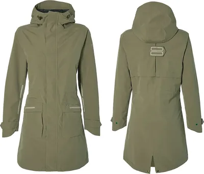Produktbild von Fahrrad Regenparka Mosse Damen olivgün