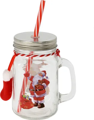 Image de Verre de Noël avec anse 450ml, 12 pcs.