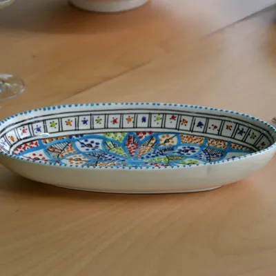 Obrázek produktu pro Oválný talíř Bakir Royal - L 30 cm