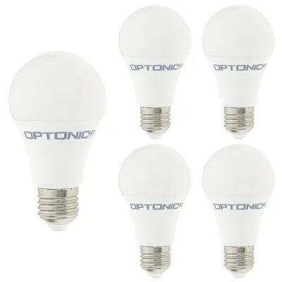 Produktbild von Optonica LED-Lampe A60 E27 10,5W 1055lm 6000K 230V 5 Stück