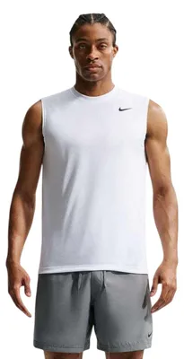 Imagen del producto de Nike - Camiseta sin mangas para hombre "Legend", modelo GT26463 (Talla L) (Blanco)