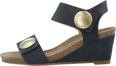 Produktbild von Casalberta Velcro Button - Marine Nubuk : 39 : Normal Größe: 39 Weite: Normal
