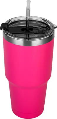 Obrázek produktu pro 30-oz hrnek s víčkem a brčkem, vakuově izolovaný cestovní hrnek na kávu z nerezové oceli s ochranou proti stříkající vodě, hrnek s dvojitou izolací.