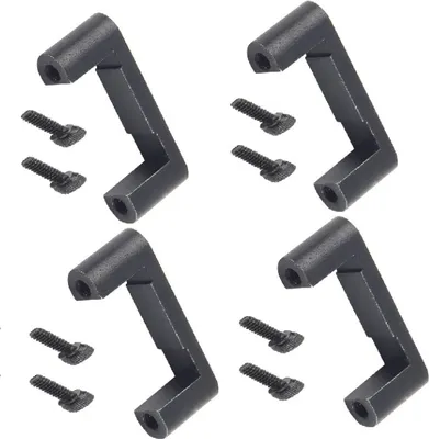 Productafbeelding van 4 stuks CNC-gefreesde XT60/XT90-connectorhouders voor de installatie, geschikt voor RC-multirotors