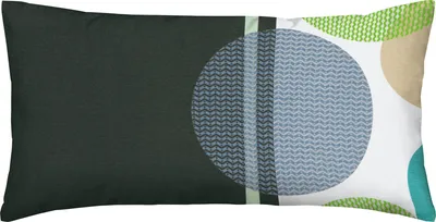Produktbild von Erwin Müller Kissenbezug grün-anthrazit-jade 40x80 cm