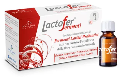 Obrázok produktu pre LACTOFER FERMENTI, 10 fľaštičiek, 10 ml