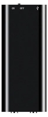 Obrázek produktu pro MP3 přehrávač – diktafon – interní paměť 32 GB – potlačení šumu – USB – nahrávání jedním stisknutím – stereofonní sluchátka – MP3/WAV