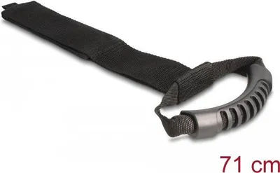 Produktbild von DELOCK Tragegurt mit Klettverschluss L 710 x B 50 mm schwarz