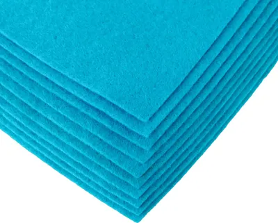Produktbild von Bastelfilz Bögen 10er-Pack flex Filz A4, Stärke 1,5-2mm, Filzplatte, 50 Farben