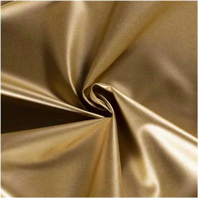 Oekoleder Kunstleder Zuschnitt ab 50x140cm Lederimitat 450g/m² hellgold