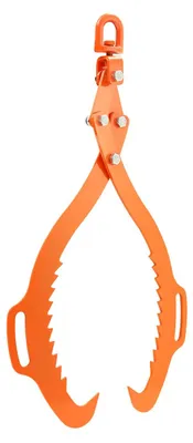 Obrázek produktu pro VEVOR Profi lesnické kleště 710-812 mm, 2 čelisti, ocel, zvedací kleště, nosnost 700 kg, vroubkovaná konstrukce čelistí, tažné kleště, hákové kleště pro nákladní automobily