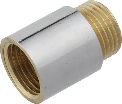 Produktbild von KIRCHHOFF MS Hahnverlängerung, Chrom, 1/2 x 30 mm