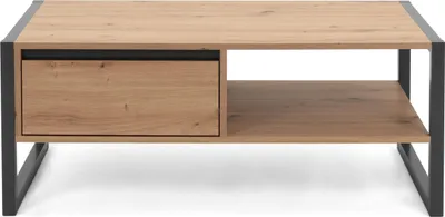 Produktbild von Finori Couchtisch Denver 55 Artisan-Eiche und Anthrazit