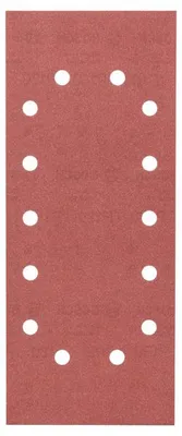 Produktbild von Schleifblatt-Set für Schwingschleifer K=180, 115 x 280 mm, 14 Löcher, 10-tlg.