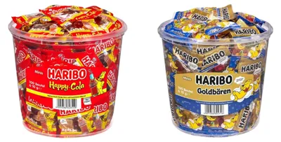 Produktbild von Gute-Nacht Goldbaren Happy Cola Geleebohnen 200pcsx10g 2kg - Haribo