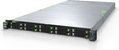 Produktbild von Fujitsu PRIMERGY RX2530 M6, 2,8 GHz, 4309Y, 16 GB, DDR4-SDRAM, 900 W, Rack (1U)