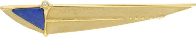 Produktbild von JuwelmaLux Brosche 585/000 (14 Karat) Gold mit Lapis JL30-01-4701