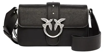 Imagen del producto de Pinko Sac Rabat Love One, modelo slouchy con cremallera, mini, color
