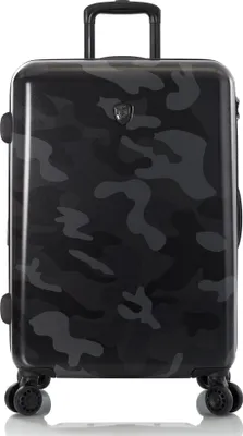 Produktbild von Heys Black Camo 4 Rollen Trolley M 66 cm mit Dehnfalte