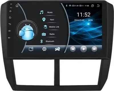 Produktbild von Autoradio mit Bluetooth und CarPlay für Subaru Forester 3SH und Impreza (2007–2013) – Kompatibel mit Apple und Android – Stereoanlage mit Navigationssystem – 2 GB RAM, 32 GB interner Speicher