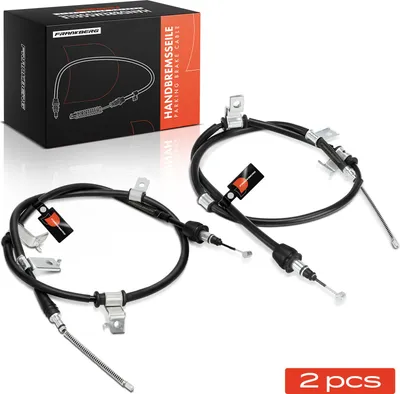 Produktbild von Frankberg 2x Seilzug Feststellbremse Hinterachse beidseitig für Hyundai Getz TB 1.1L 1.6L 2002-2009