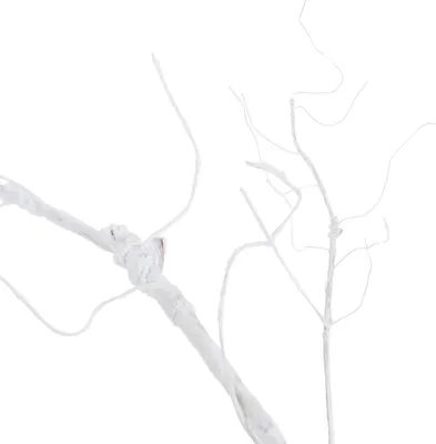 Image de Branche Décorative Branche Décorative Pour Vase Écorce Artificielle Blanche Flexible