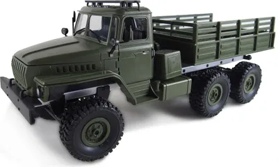 Produktbild von Amewi Ural Truck 6WD 1:16 RTR - Fernsteuerung 2, 4GHz, Allradantrieb, LED-Beleuchtung, High-Grip-Bereifung