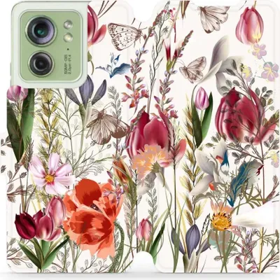 Produktbild von Handyhülle mit klappe für Motorola Edge 40, Mobiwear Book, Blumenstrauß
